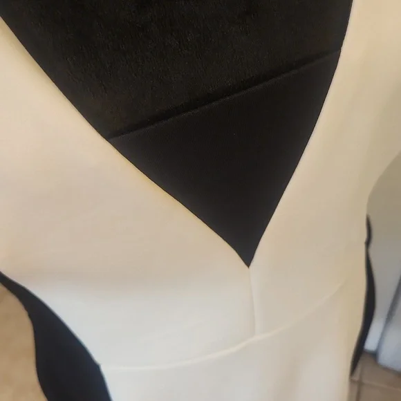 New York & Company Black and White Sleeveless Dress, M - Picture 10 of 13